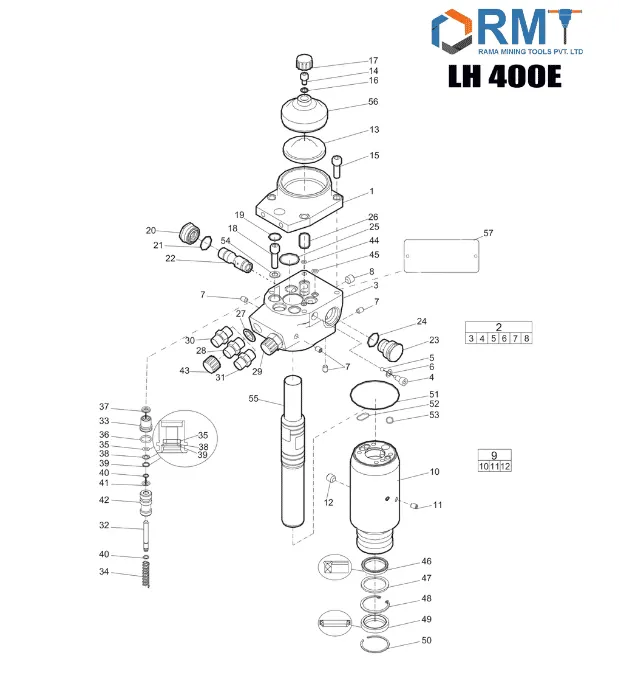 LH 400 E Hydraulic Rock Breaker